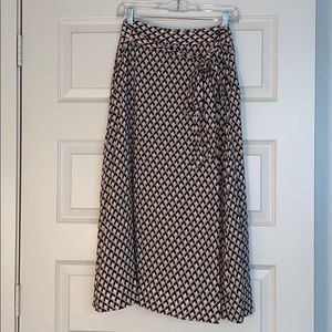Faux Wrap Skirt